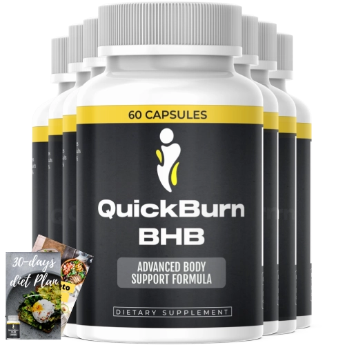 QuickBurn BHB supplement bottle